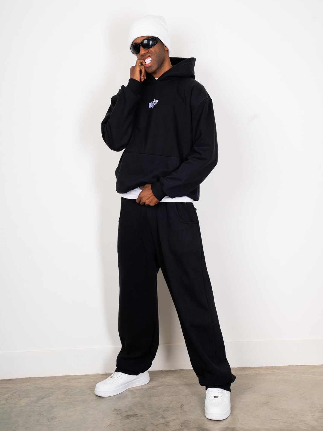 Wanted black tracksuit