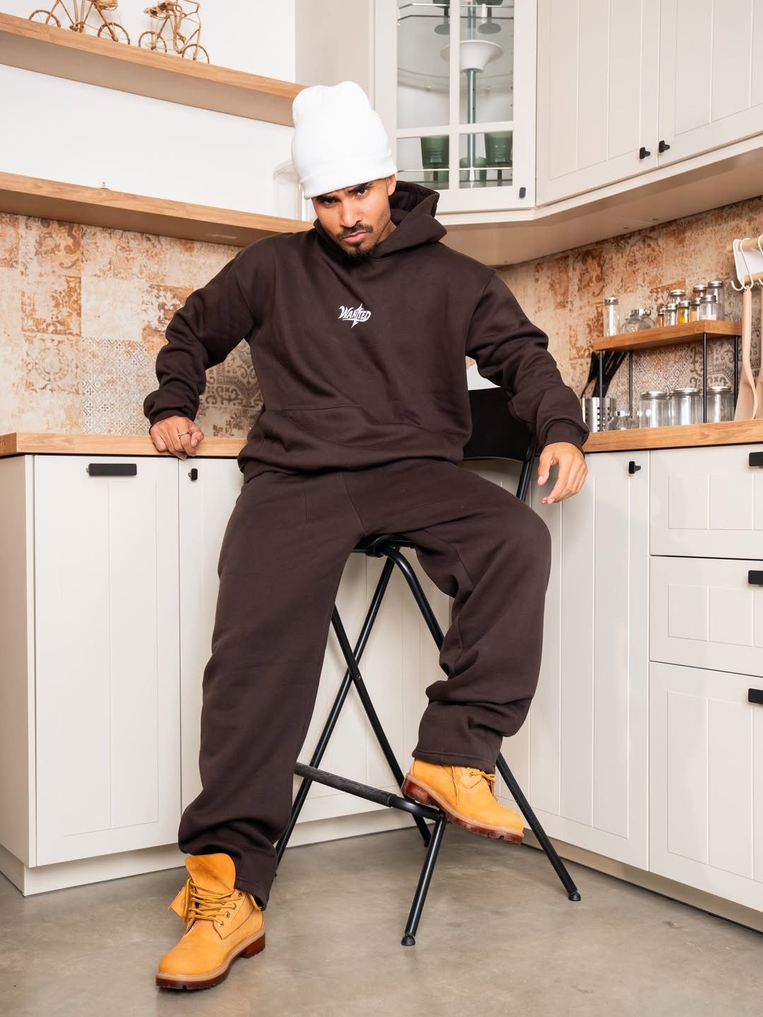 Wanted Brown Tracksuit